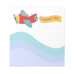 Colourful, Cute Aeroplane Special Note