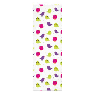 Colourful Cute Birds Pattern Photo Print