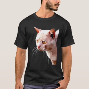 Colourful Cute Cat Graphic 1 T-Shirt