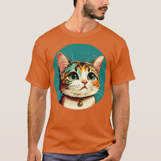 colourful cute cat T-Shirt
