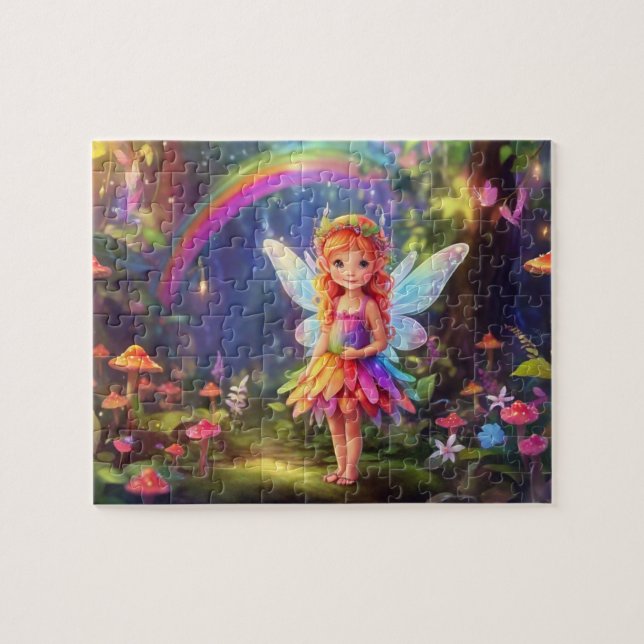 Colourful Cute Fairy Jigsaw Puzzle (Horizontal)