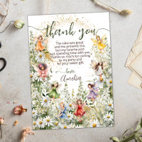 Colourful Cute Flower Fairies Glitter Script