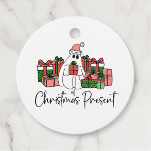 Colourful Cute Funny Christmas Favour Tags