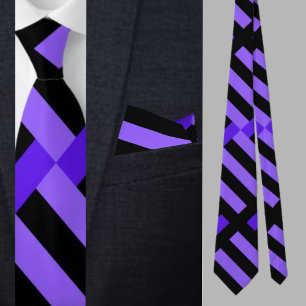 Colourful Cute Geometric Pattern Necktie