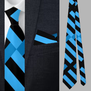 Colourful Cute Geometric Pattern Necktie