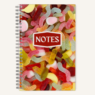 Colourful Cute Gummy Candy Notebook