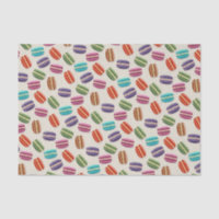 Colourful Cute Macaroons Pattern