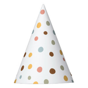 Colourful Cute Polka dot birthday  Party Hat