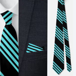 Colourful Cute Stripes Pattern Neck Tie