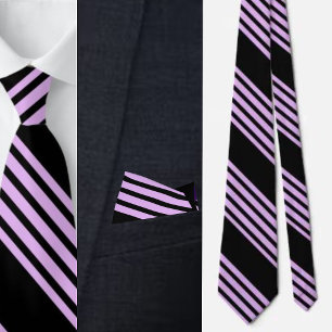Colourful Cute Stripes Pattern Neck Tie