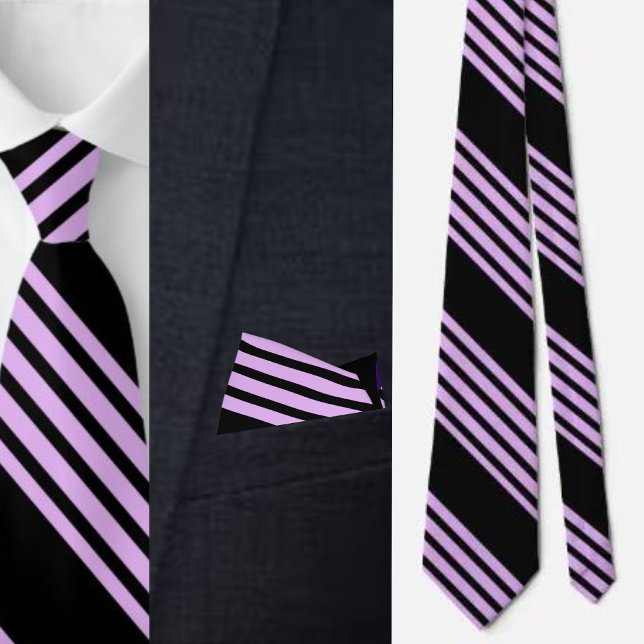 Colourful Cute Stripes Pattern          Neck Tie (Creator Uploaded)