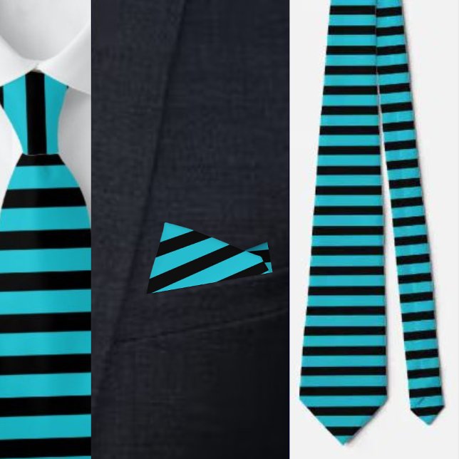 Colourful Cute Stripes Pattern Necktie (Creator Uploaded)