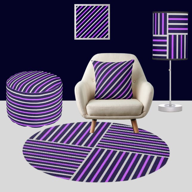 Colourful Cute Stripes Pattern          Poster (Creator Uploaded)