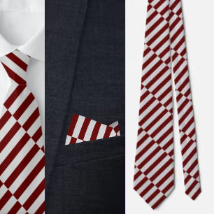 Colourful Cute Stripes Pattern          Tie