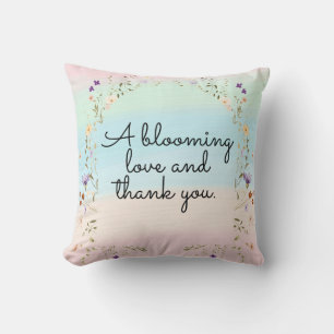 Colourful Cute Throw Pillow