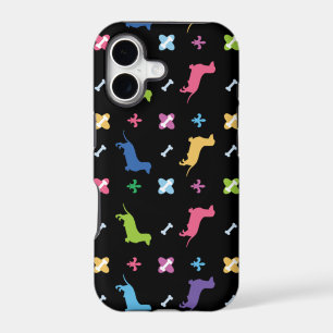 Colourful Dachshund Print