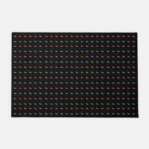 Colourful Dachshunds Doormat