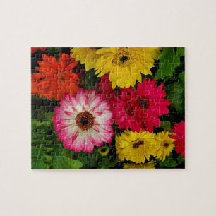 Colourful Daisies Jigsaw Puzzle