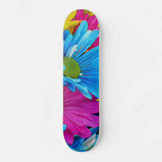 Colourful Daisies Skateboard
