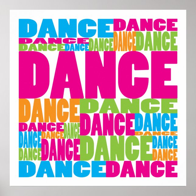Colourful Dance Poster (Front)