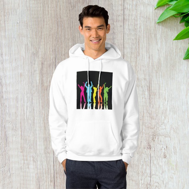 Colourful Dancers Dancing Around Hoodie (Creator Uploaded)