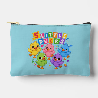 Colourful Dancing Five little ducks Accessory Pouch