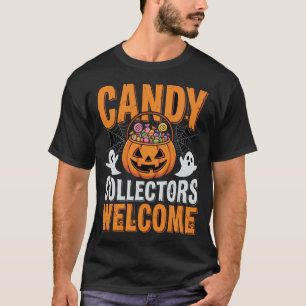 Colourful Dancing Skeletons Halloween Party T-Shirt