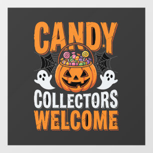 Colourful Dancing Skeletons Halloween Party Window Cling