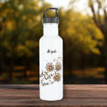 Colourful Dandelions Christian Faith Hope Love 710 Ml Water Bottle<br><div class="desc">Dandelions Christian Faith Hope Love Square stainless steel water bottle. Pretty coloured blowing in-the-wind dandelions,  attached to each is a word of faith,  hope and love. Personalise to make this bottle as special as you are or give as a gift to your favourite person.</div>