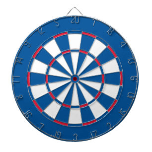 Colourful Dart Board in Buffalo colours.