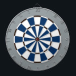 Colourful Dart Board in Dallas colours<br><div class="desc">Dart board in Dallas colours.</div>