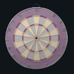 Colourful Dart Board in Mauve Neutrals<br><div class="desc">Dart board in cool colours instead of the usual red and black (or a photo where you can't see the targets).
 This is great for the game room or a teens bedroom.
 Colours range from crazy to subdued so you are sure to find the right fit.</div>