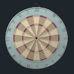 Colourful Dart Board in Muted Tones with colour po<br><div class="desc">Dart board in cool colours instead of the usual red and black (or a photo where you can't see the targets).
 This is great for the game room or a teens bedroom.
 Colours range from crazy to subdued so you are sure to find the right fit.</div>