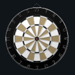 Colourful Dart Board in New Orleans colours<br><div class="desc">Dart board in New Orleans colours.</div>