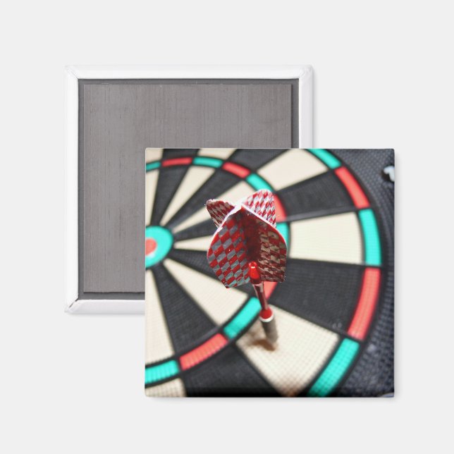 Colourful Dartboard Magnet (Front/Back)