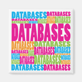 Colourful Databases Magnet