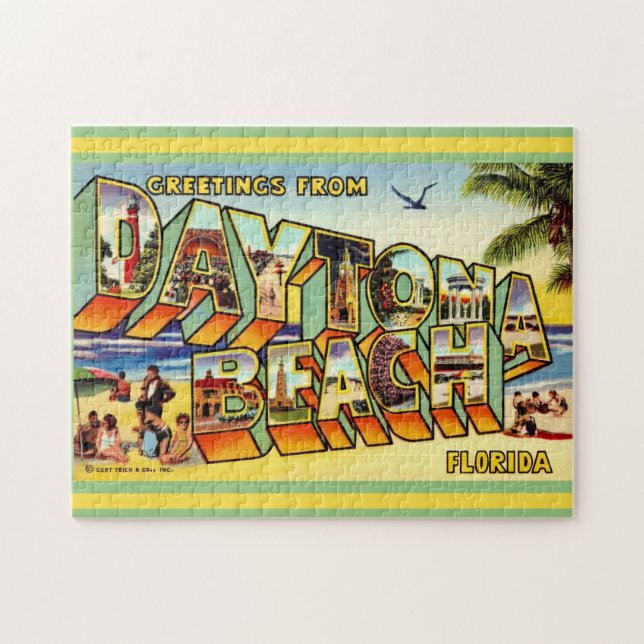 Colourful Daytona Beach 11x14 Jigsaw Puzzle (Horizontal)