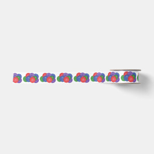 Colourful decorative Christmas Balls Ribbon Satin Ribbon