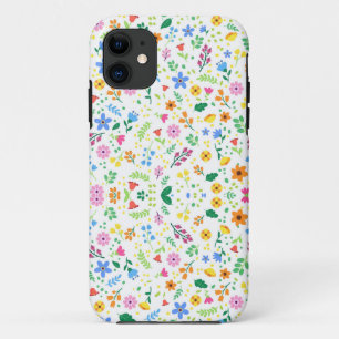 Colourful Decorative Floral  iPhone 11 Case