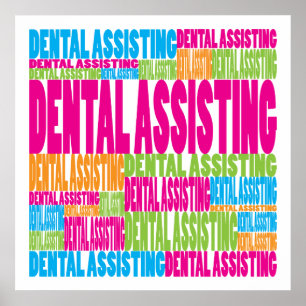 Colourful Dental Assisting Poster