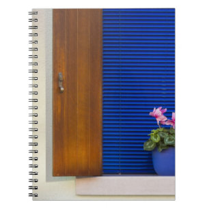 Colourful design contrast on residence notebook