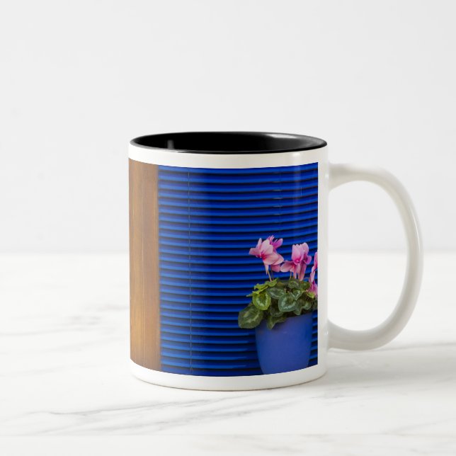 Colourful design contrast on residence Two-Tone coffee mug (Right)