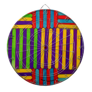 Colourful Design Dartboard