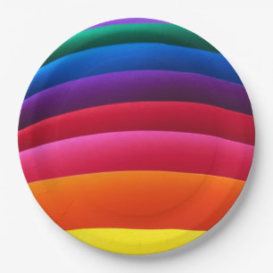 Colourful Design for Paper Plate