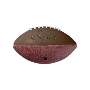 Colourful Designed Ryan Name, American Football