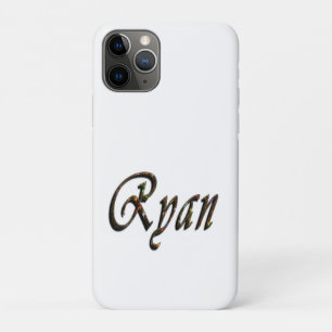 Colourful Designed Ryan Name, iPhone 11 Pro Case