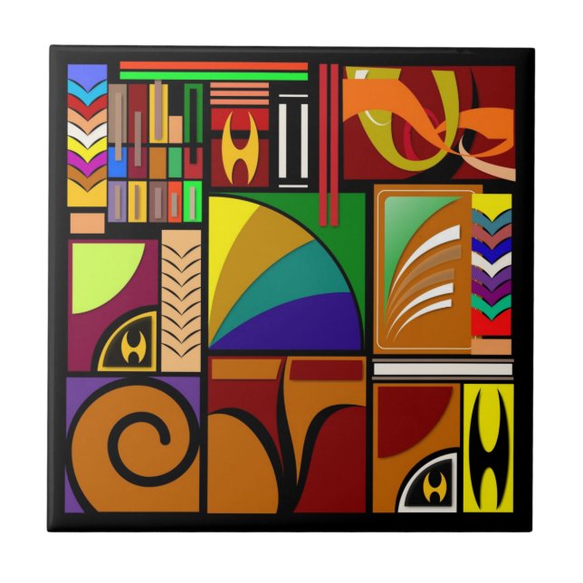 Colourful Designer Tiles (Front)