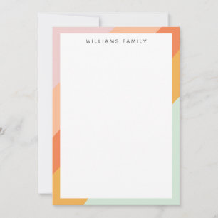 Colourful Diagonal Stripes Retro Sweet Candy Paste