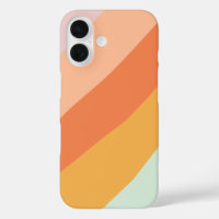 Colourful Diagonal Stripes Retro Sweet Candy Paste