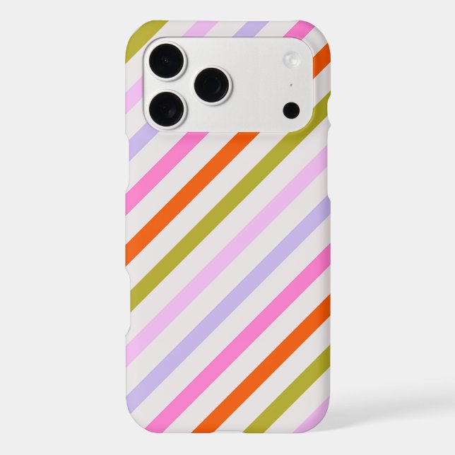 Colourful Diagonal Stripes Seamless Pattern (Back)